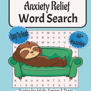 Anxiety Relief Word Search